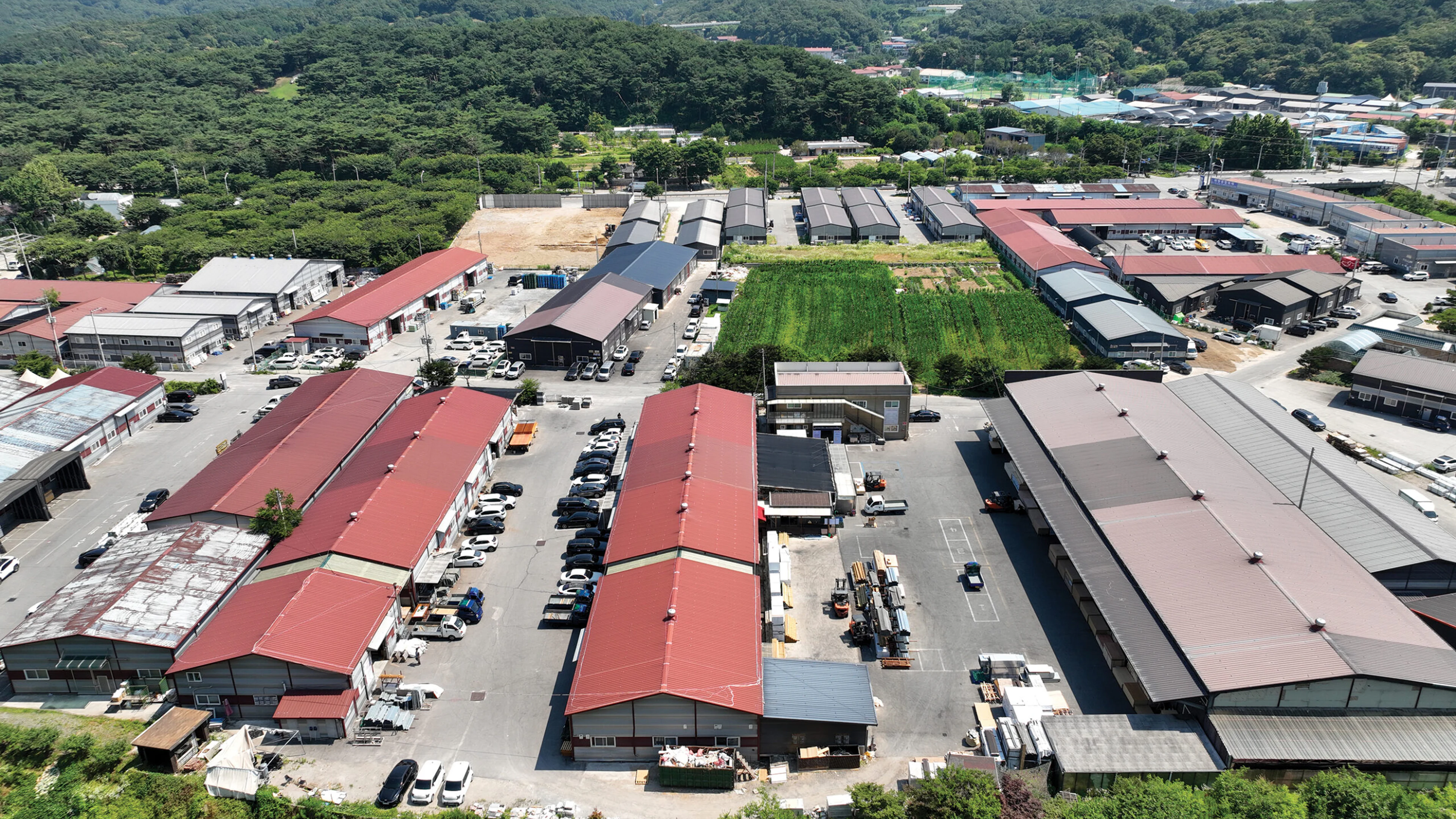 남양주 진건 본사의 실제 사업장 전경